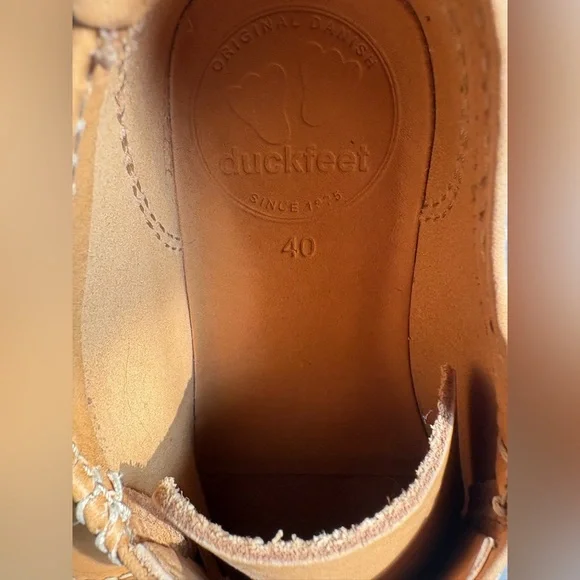 Duck Feet men’s size 40 Fyn tan barefoot wide shoes danish minimalist - Picture 3 of 7